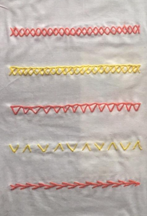 Basic stitches sample 4